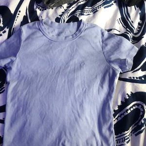 j. galt/ brandy melville blue short sleeve tshirt